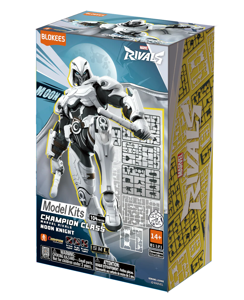 Blokees Marvel Champion Class CC10 Marvel Rivals Moon Knight Model Kit