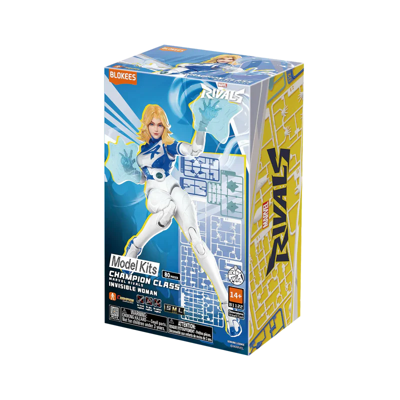 Marvel Rivals Champion Class 11 Invisible Woman Model Kits | Blokees
