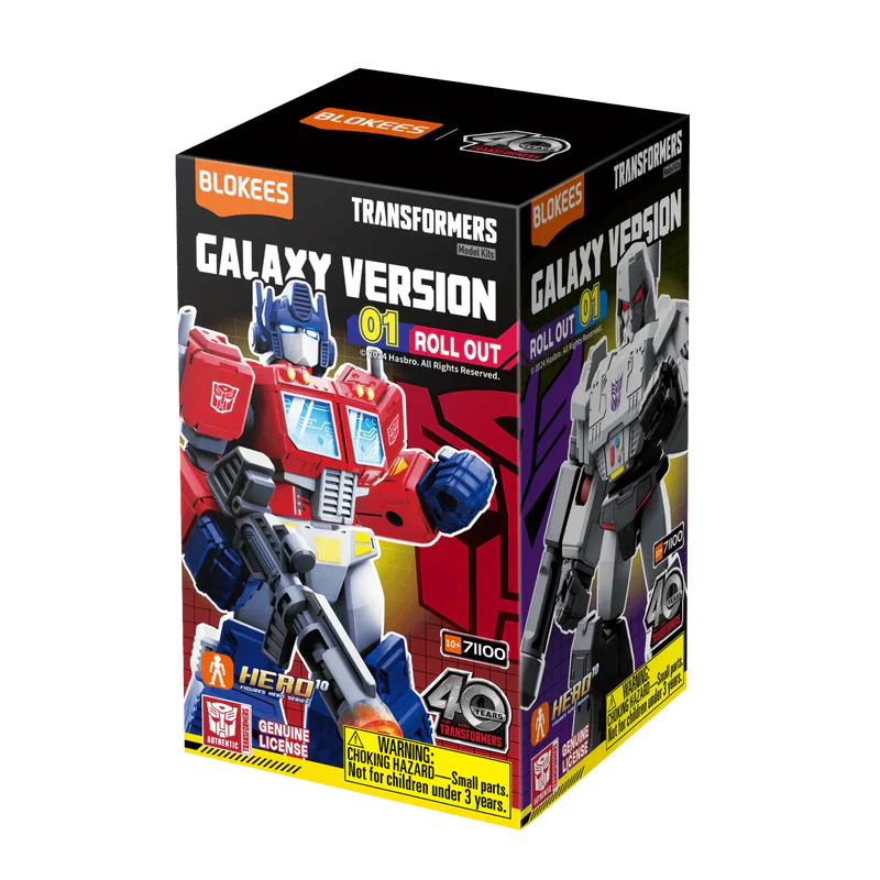 Blokees Transformers Galaxy Version 01 Roll Out