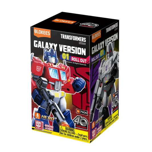 Blokees Transformers Galaxy Version 01 Roll Out