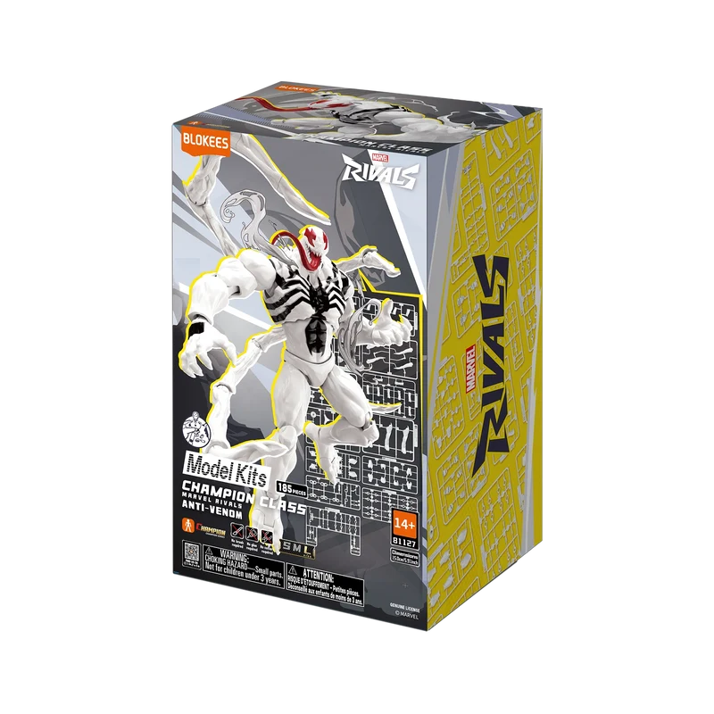 MARVEL RIVALS™ CHAMPION CLASS 15 ANTI-VENOM™ MODEL KITS | BLOKEES