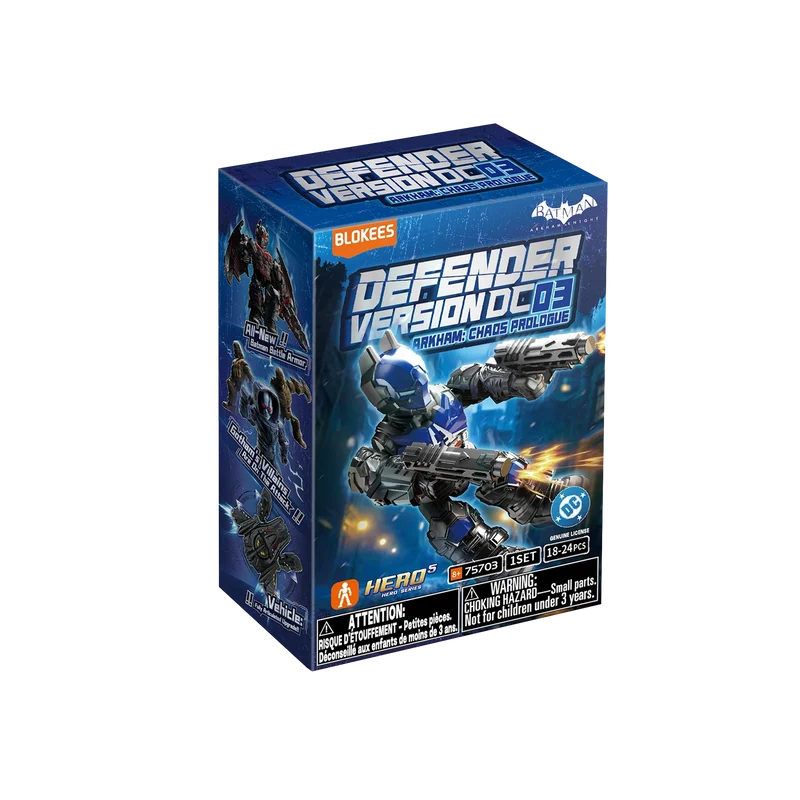 DC Defender Version 03 Arkham: Chaos Prologue | Blokees