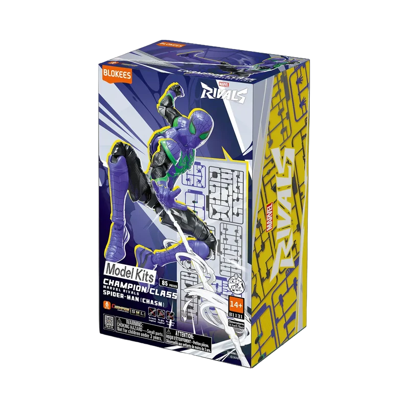 MARVEL RIVALS™ CHAMPION CLASS 25 SPIDER-MAN (CHASM)™ MODEL KITS | BLOKEES
