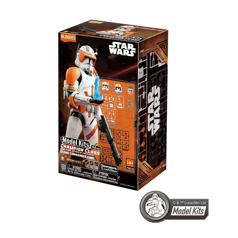 STAR WARS: ATTACK OF THE CLONES™ CHAMPION CLASS 10 CLONE COMMANDER CODY™ | BLOKEES