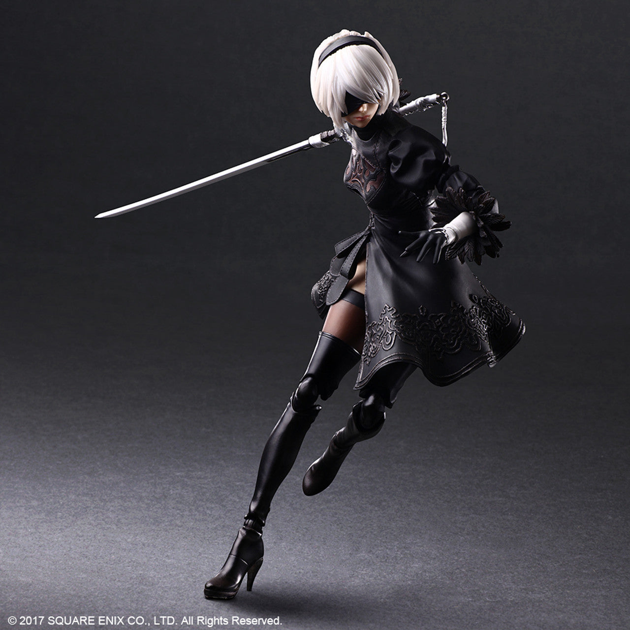 NIER:AUTOMATA PLAY ARTS KAI ACTION FIGURE 2B (YORHA NO. 2 TYPE B) DELUXE VER