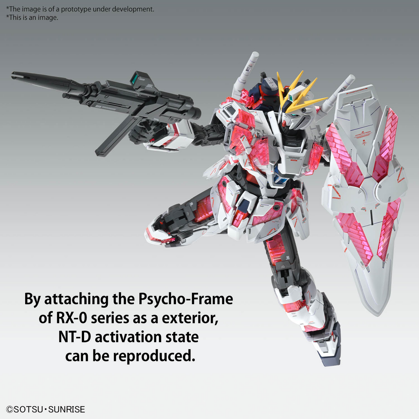 BANDAI MG 1/100 NARRATIVE GUNDAM C-PACKS Ver.Ka