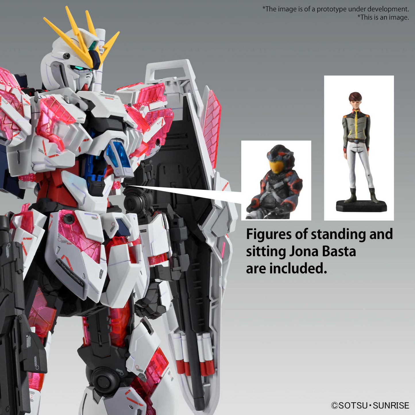BANDAI MG 1/100 NARRATIVE GUNDAM C-PACKS Ver.Ka
