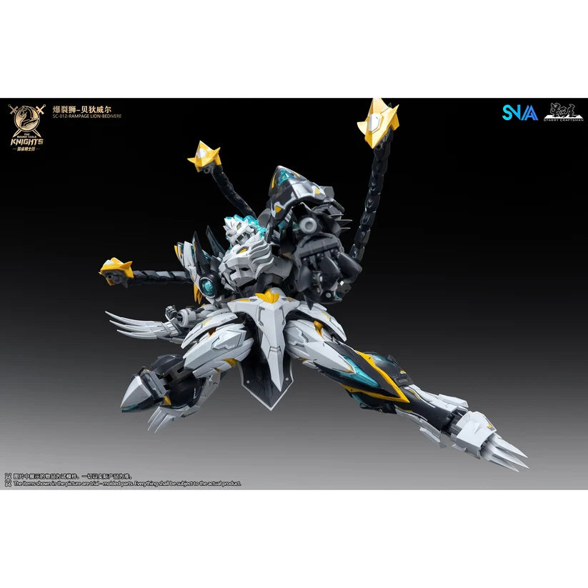 SNAA 1/144 Round Table Knights Rampage Lion Model Kit