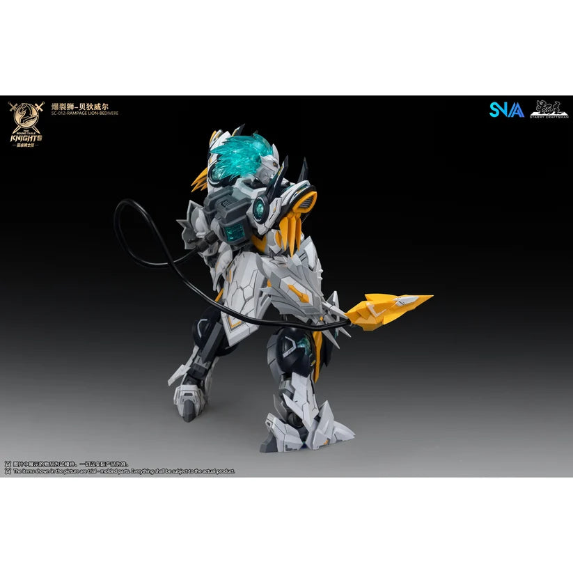 SNAA 1/144 Round Table Knights Rampage Lion Model Kit