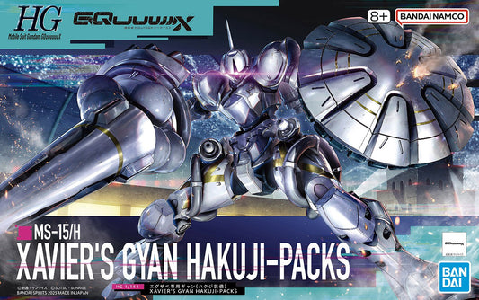 Bandai HG 1/144 XAVIER'S GYAN HAKUJI-PACKS