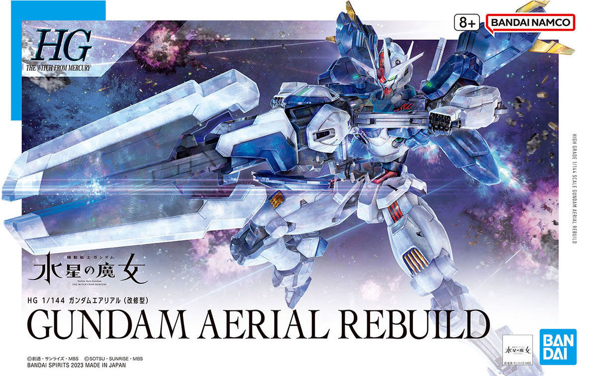 HG 1/144 Gundam Aerial Rebuild  The Witch From Mercury