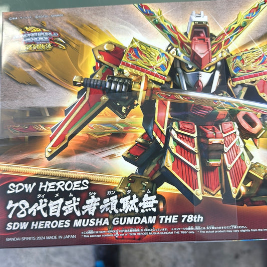 SDW HEROES MUSHA GUNDAM THE 78th