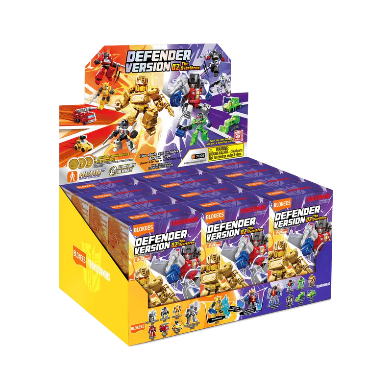 Blokees Transformers Defender Version 02 The Overthrow