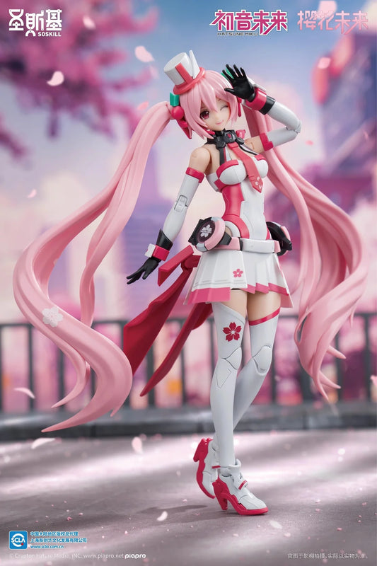 Project Sekai Colorful Stage! feat. Hatsune Miku Sakura Mirai (Pink Sonic Boom Ver.) Model Kit