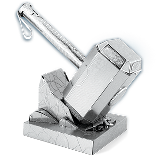 Metal Earth: Marvel Avengers Mjolnir (Thor's Hammer) 3D Laser Cut Model