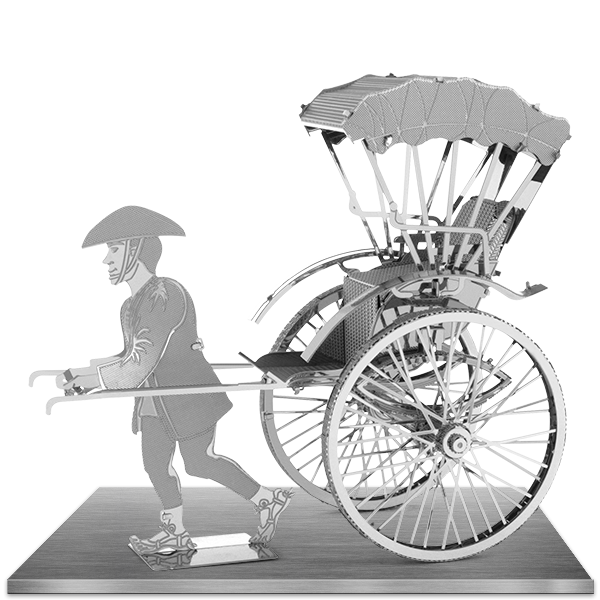 Metal Earth - Japanese Rickshaw
