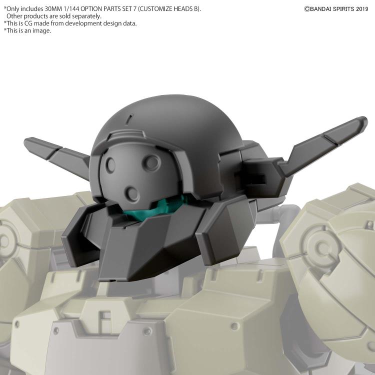 30MM Option Parts Set 7 Customize Heads B