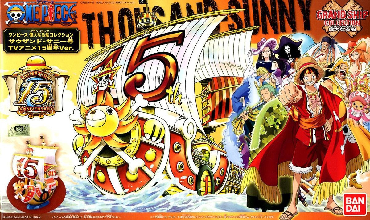 [ONE PIECE] Grand Ship Collection - Thousand Sunny (15th Anniversary Version)