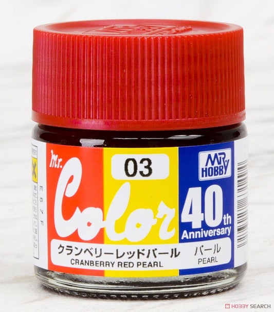 Mr. Color 40th Anniversary - Cranberry Red Pearl