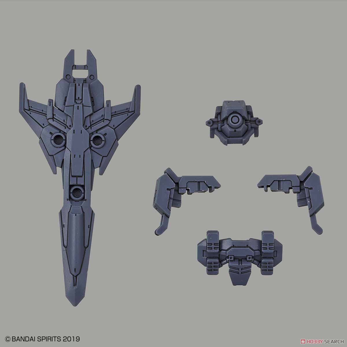 30MM Option Armor for Long Range Sniper [for Alto/Dark Gray] 1/144