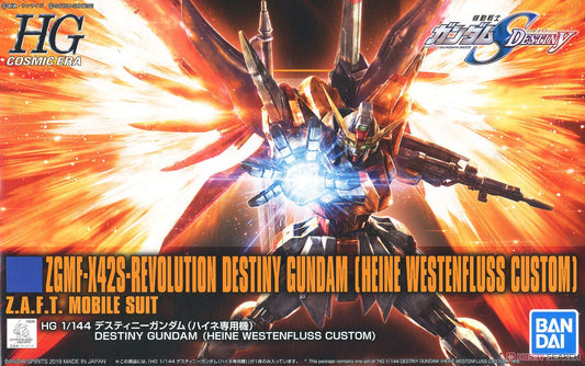 HG 1/144 Destiny Gundam (Heine Westenfluss Custom)
