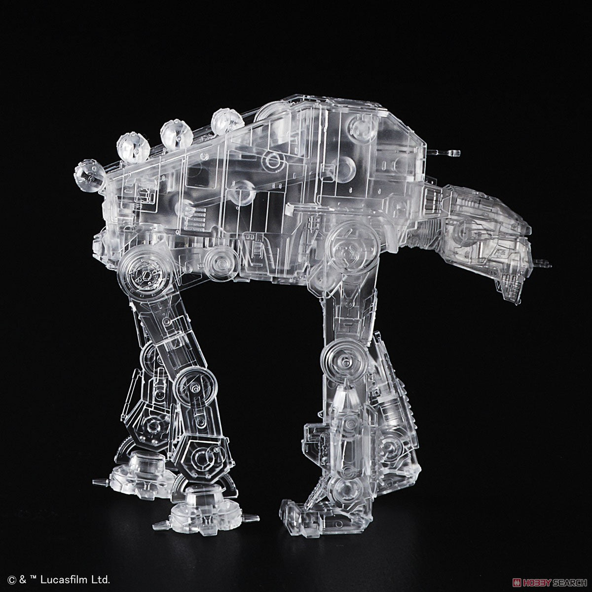 1/144 & 1/350 &1/540 Star Wars: The Last Jedi Clear Vehicle Set