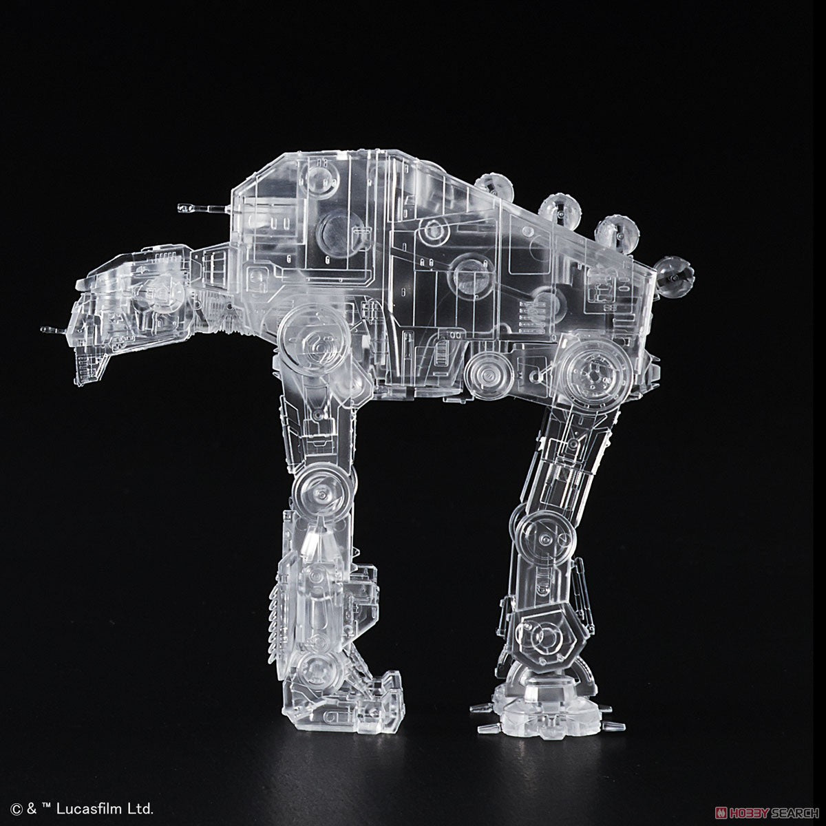 1/144 & 1/350 &1/540 Star Wars: The Last Jedi Clear Vehicle Set
