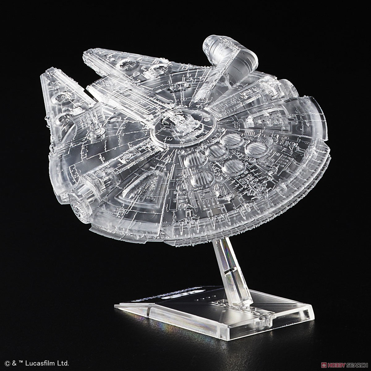1/144 & 1/350 &1/540 Star Wars: The Last Jedi Clear Vehicle Set