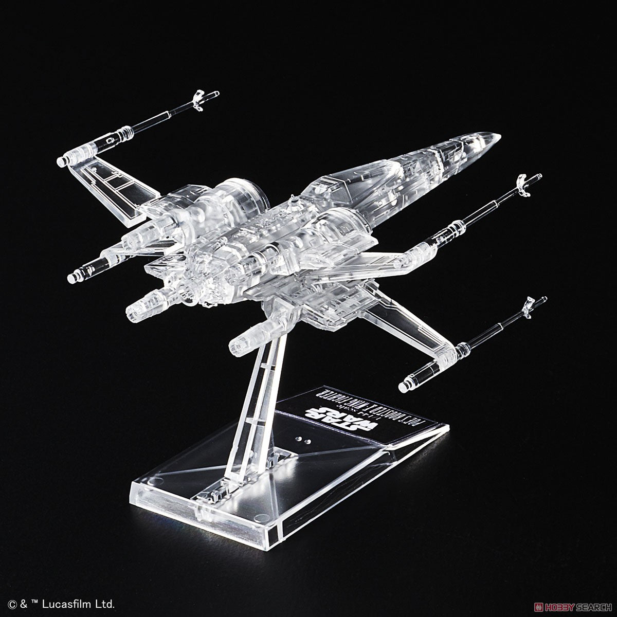 1/144 & 1/350 &1/540 Star Wars: The Last Jedi Clear Vehicle Set