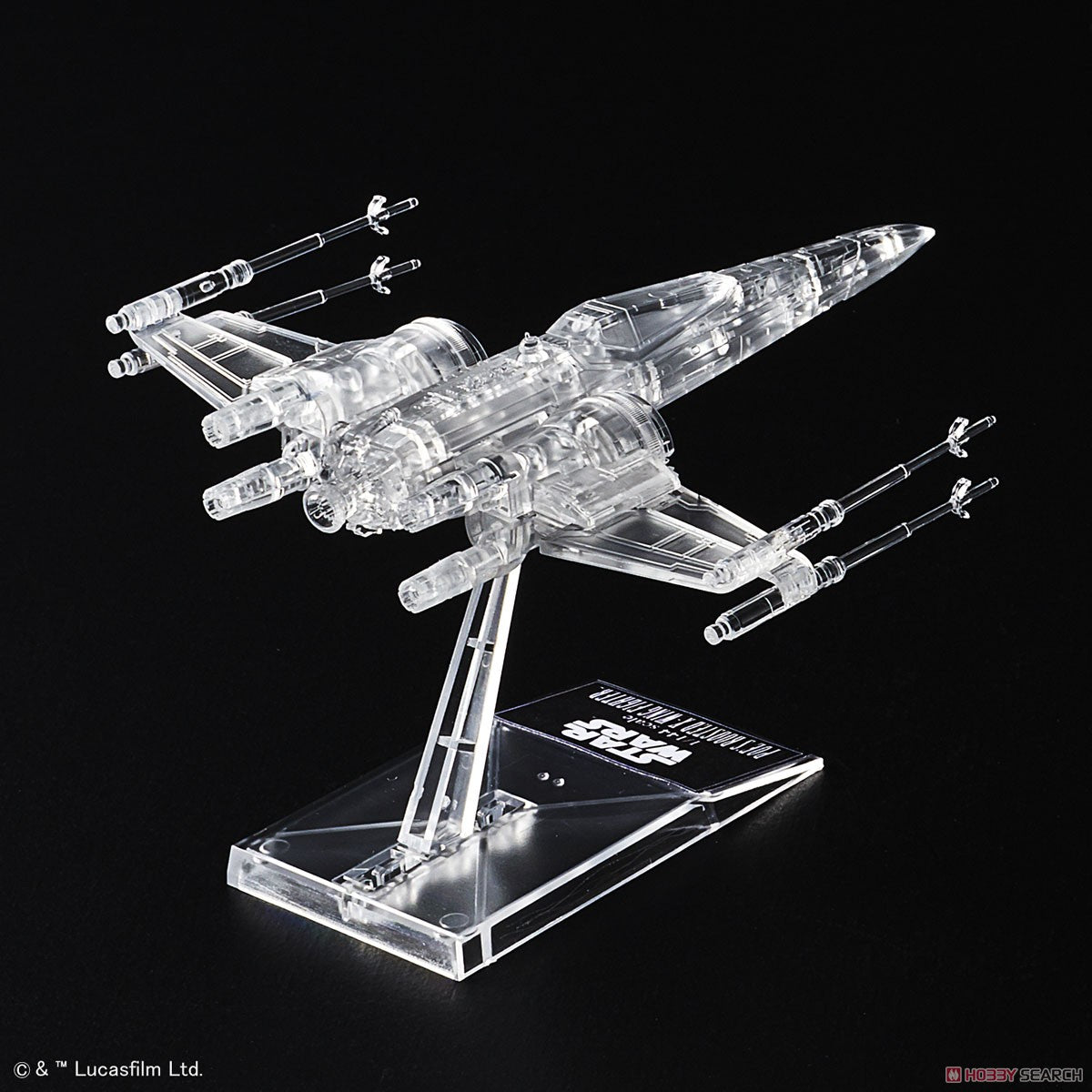1/144 & 1/350 &1/540 Star Wars: The Last Jedi Clear Vehicle Set