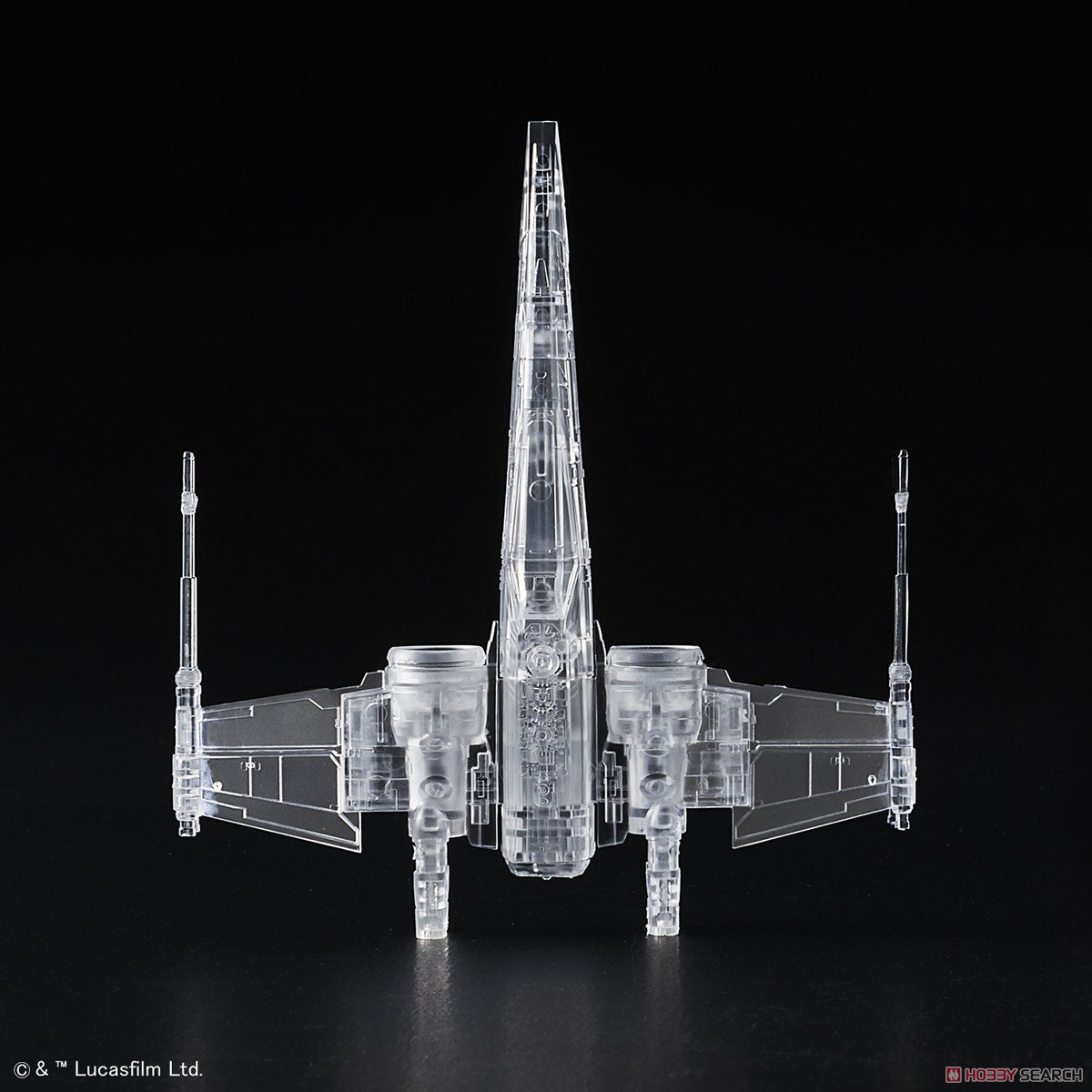 1/144 & 1/350 &1/540 Star Wars: The Last Jedi Clear Vehicle Set