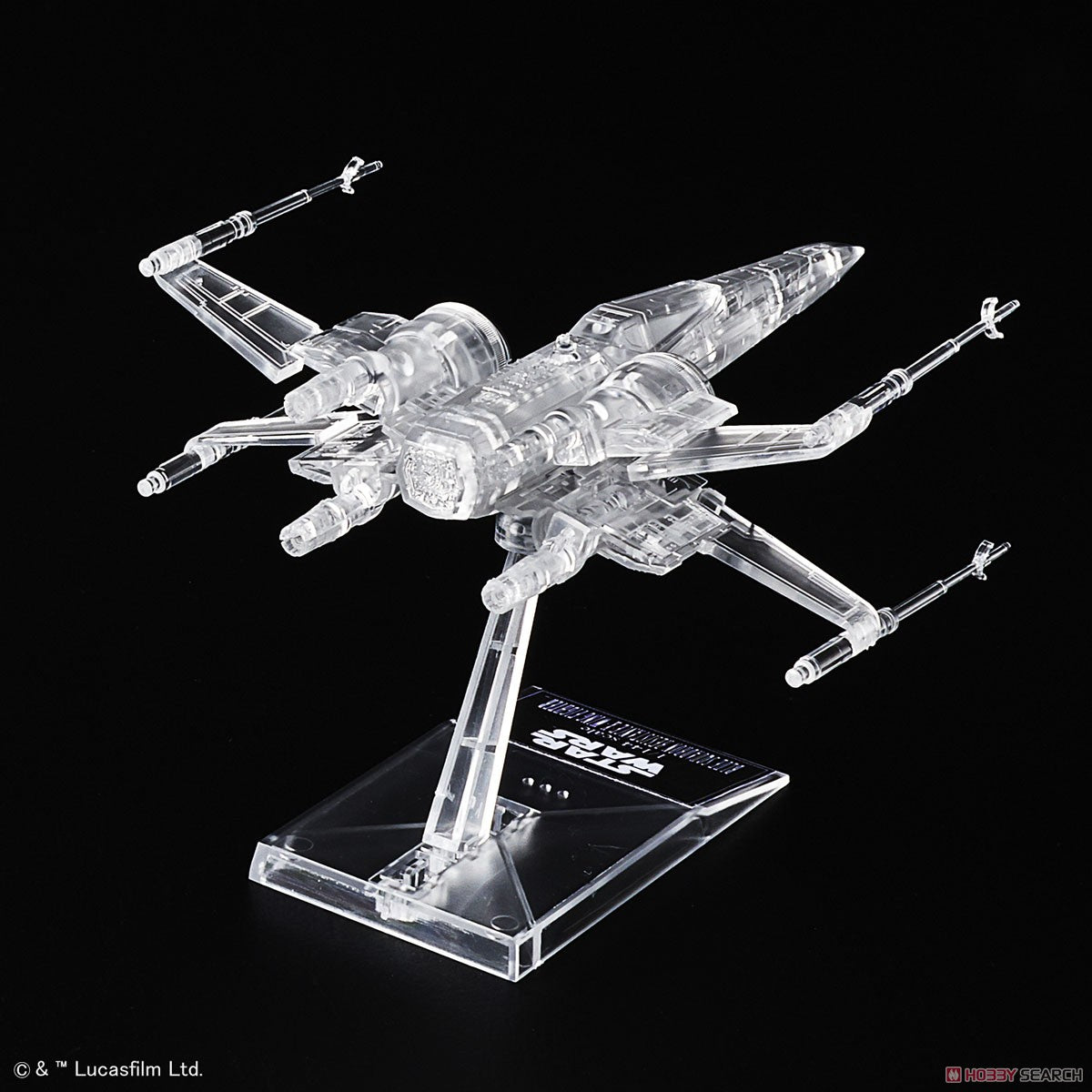 1/144 & 1/350 &1/540 Star Wars: The Last Jedi Clear Vehicle Set