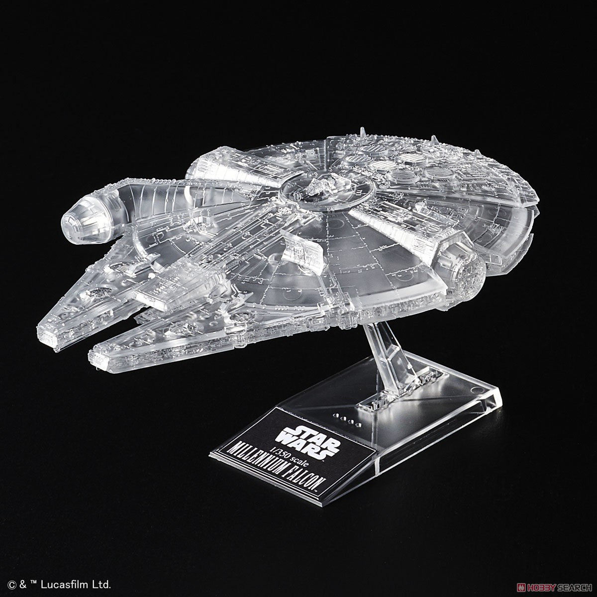 1/144 & 1/350 &1/540 Star Wars: The Last Jedi Clear Vehicle Set