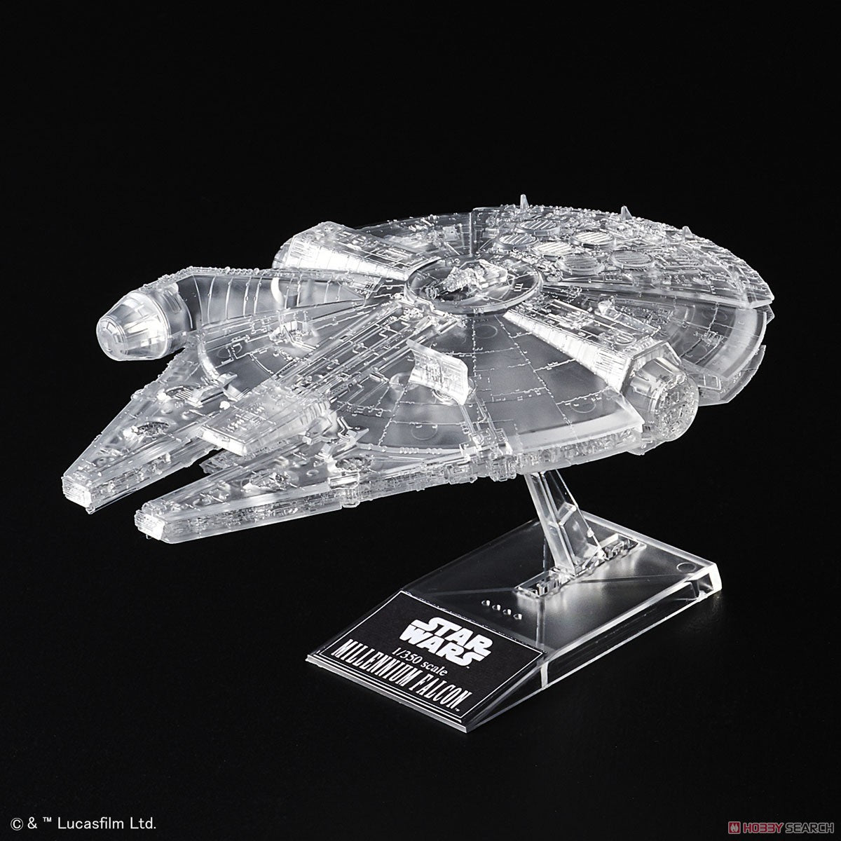 1/144 & 1/350 &1/540 Star Wars: The Last Jedi Clear Vehicle Set