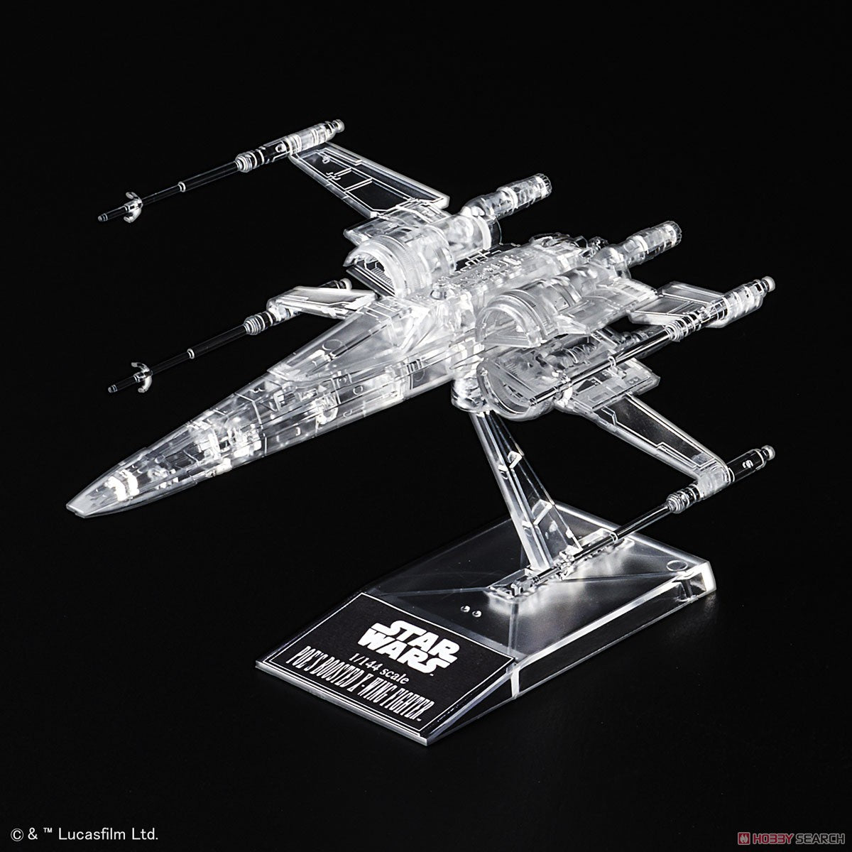 1/144 & 1/350 &1/540 Star Wars: The Last Jedi Clear Vehicle Set
