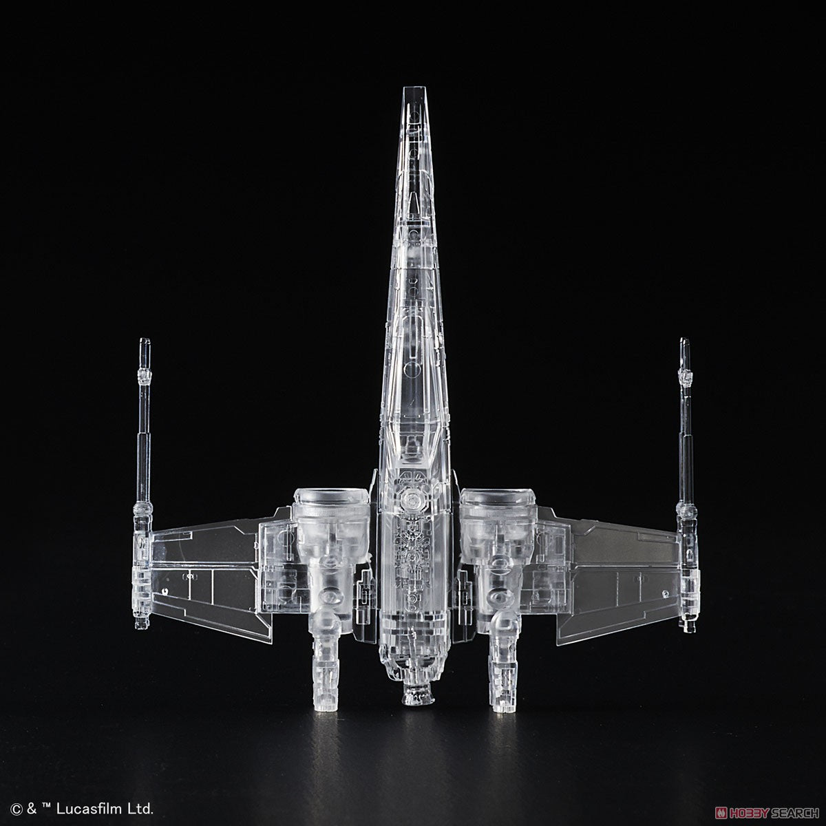 1/144 & 1/350 &1/540 Star Wars: The Last Jedi Clear Vehicle Set