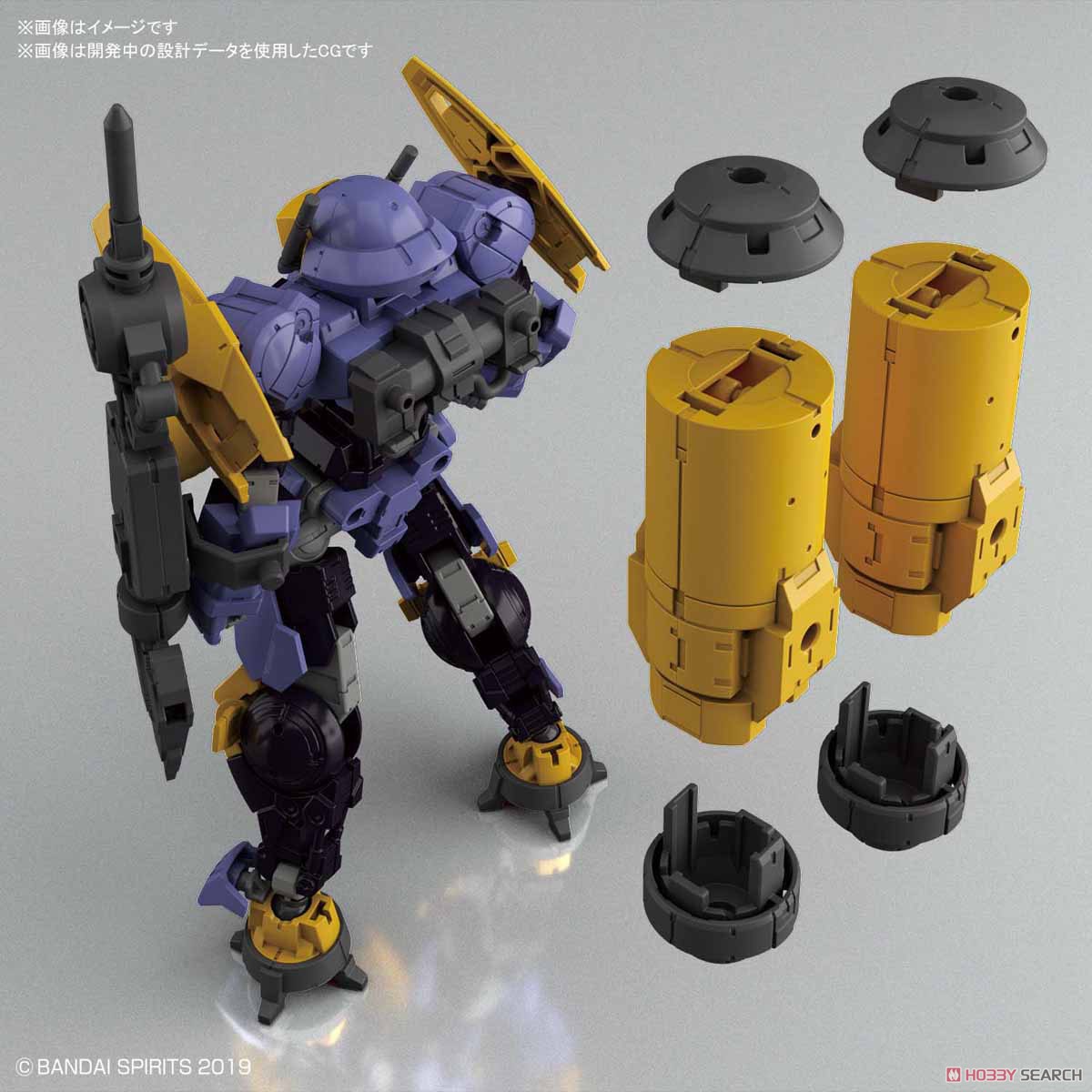 30MM 1/144 bEXM-15 Portanova (Marine Type) [Purple]