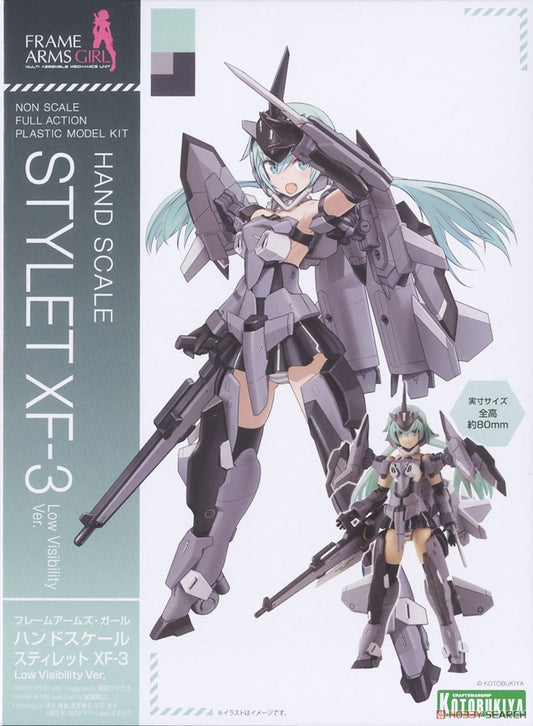 FRAME ARMS GIRL HAND SCALE STYLET XF-3 LOW VISIBILITY VER.