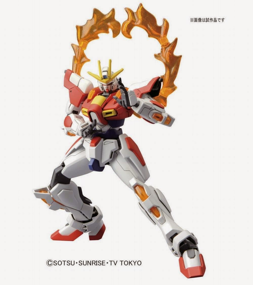 HG 1/144 Build Burning Gundam