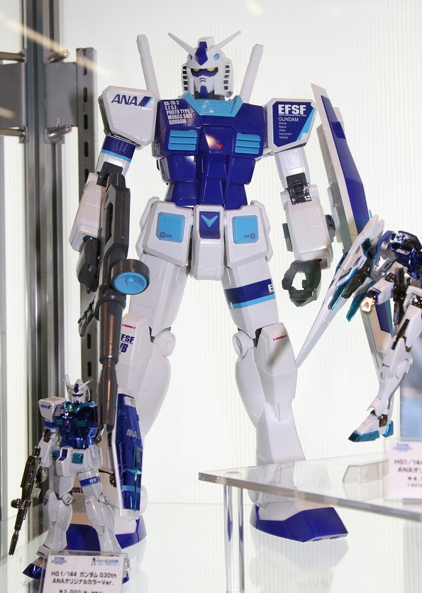 MSM 1/48 RX-78-2 Gundam ANA Original Color Ver. [P-Bandai]