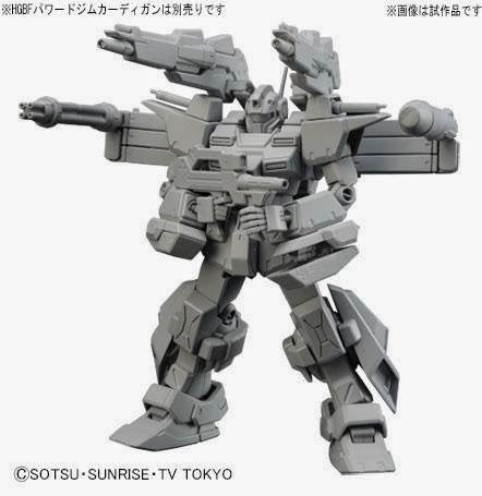 HGBF 1/144 #019 Powered GM Cardigan