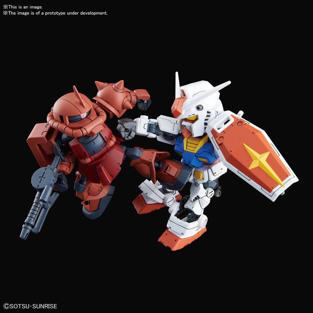 SDCS #18 RX-78-2 Gundam & Char's Zaku II Set