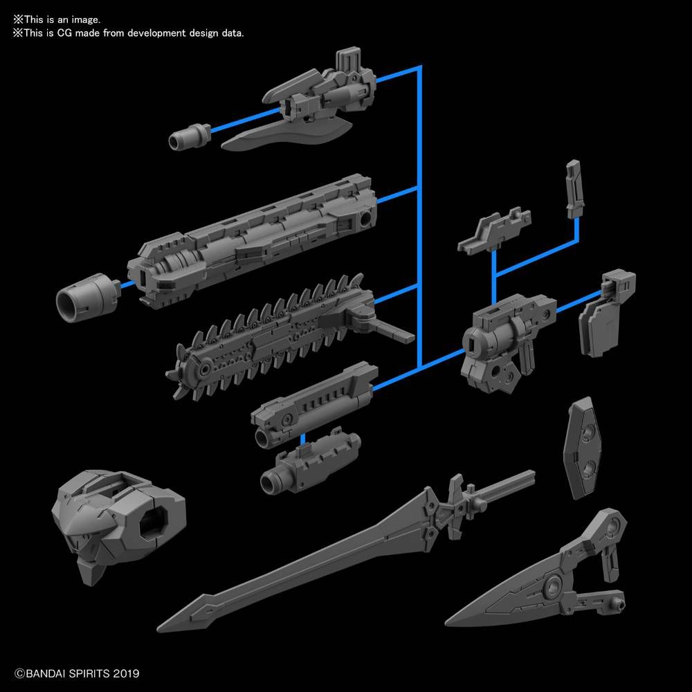 30MM 1/144 #W-07 Option Weapon 1 for Rabiot
