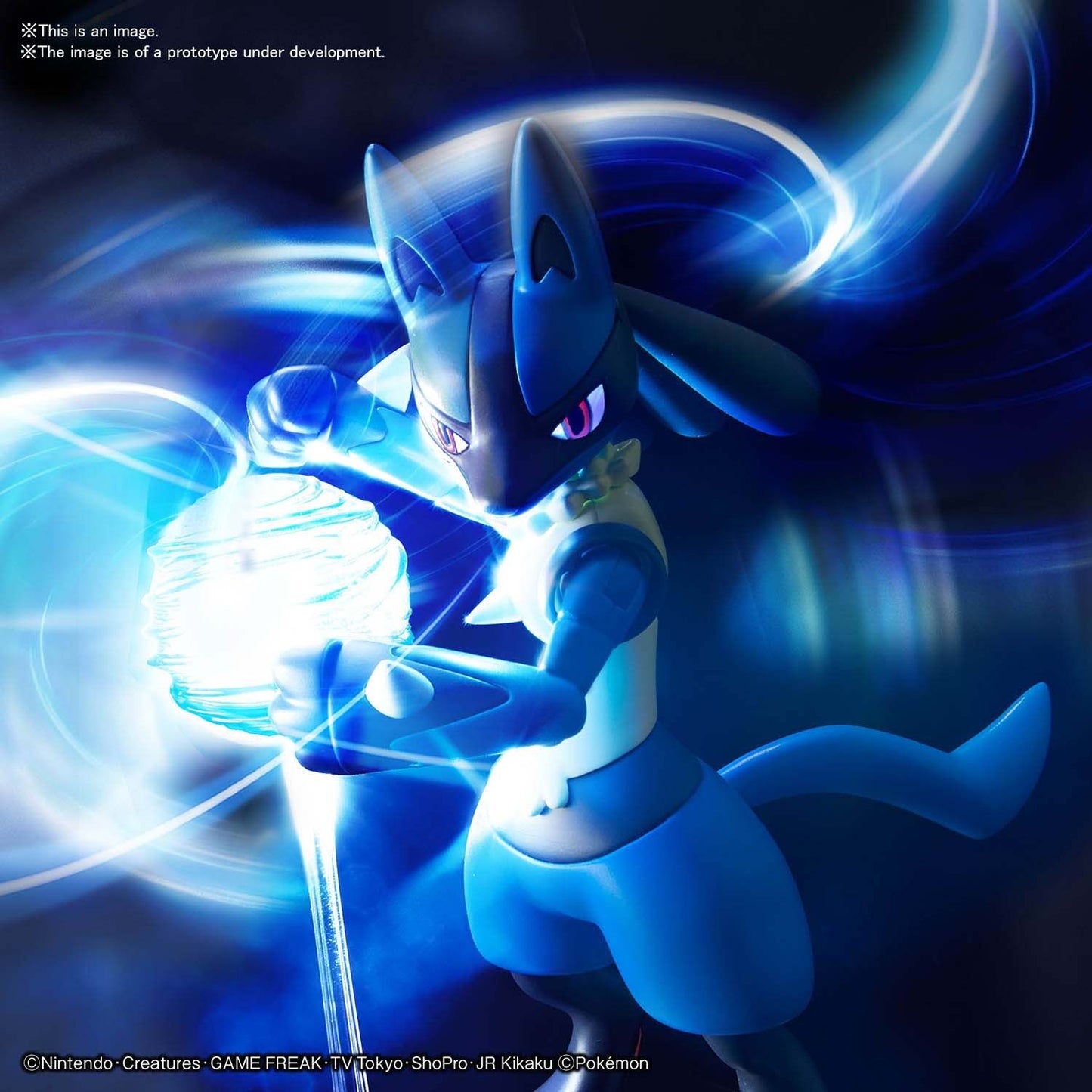 Pokemon Model Kit - Riolu & Lucario