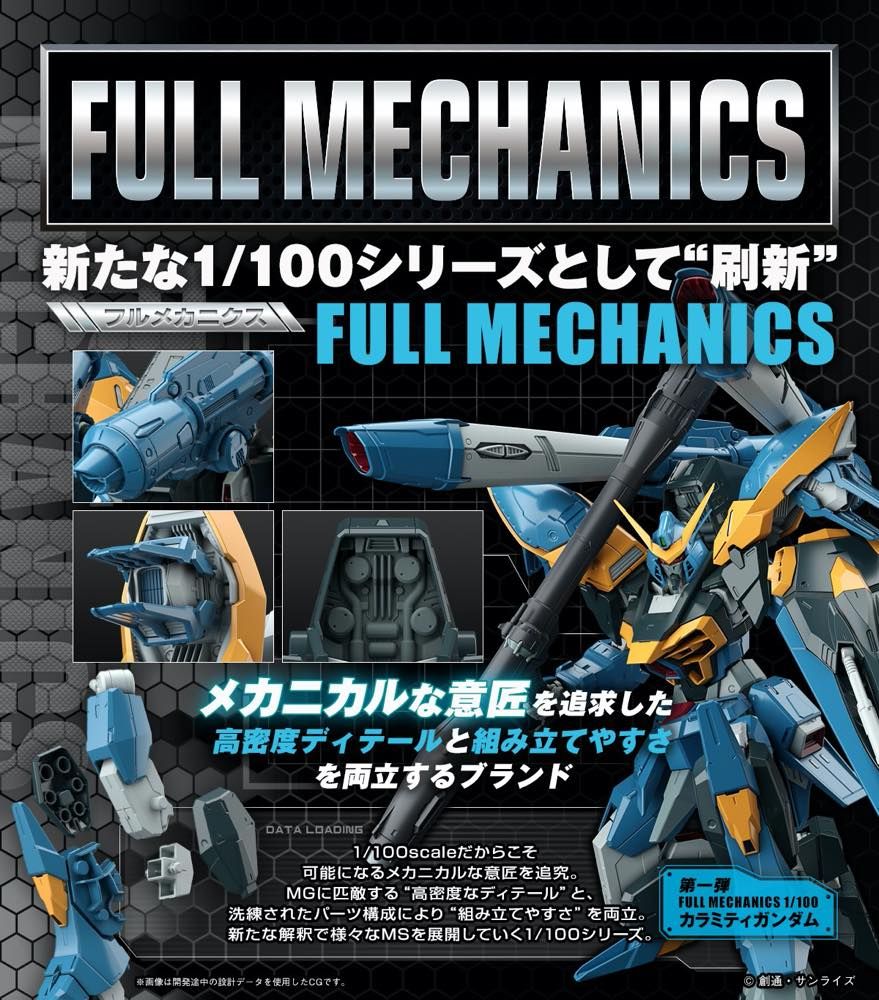FM 1/100 Full Mechanics Calamity Gundam