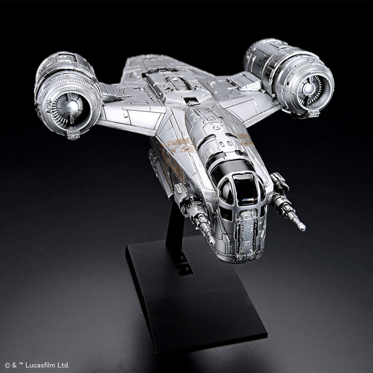Vehicle Model EX #018 Razor Crest Silver Coating Ver.