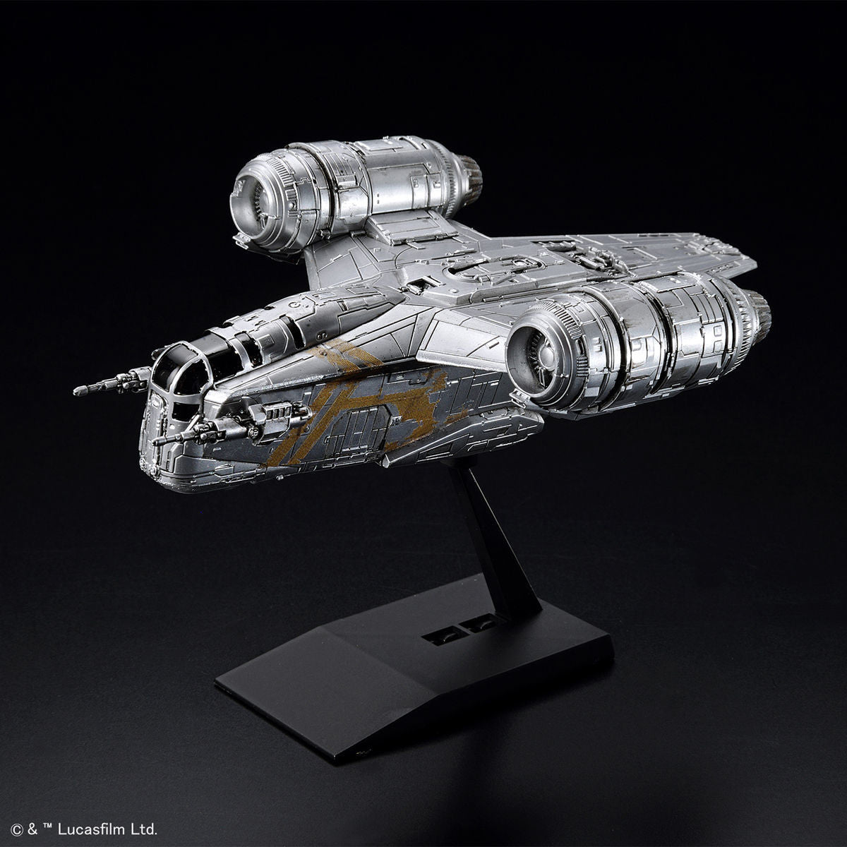Vehicle Model EX #018 Razor Crest Silver Coating Ver.