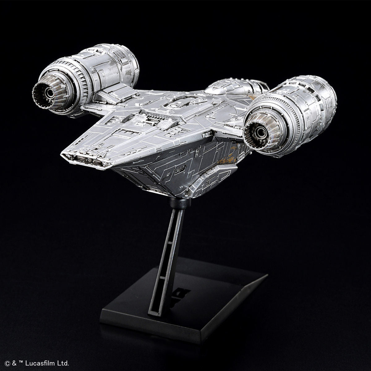 Vehicle Model EX #018 Razor Crest Silver Coating Ver.