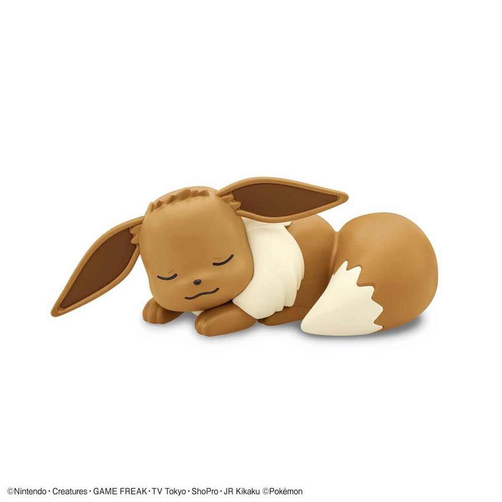 POKÉMON MODEL KIT QUICK!! 07 Eevee (Sleeping Pose)