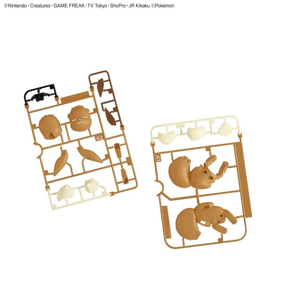 POKÉMON MODEL KIT QUICK!! 07 Eevee (Sleeping Pose)
